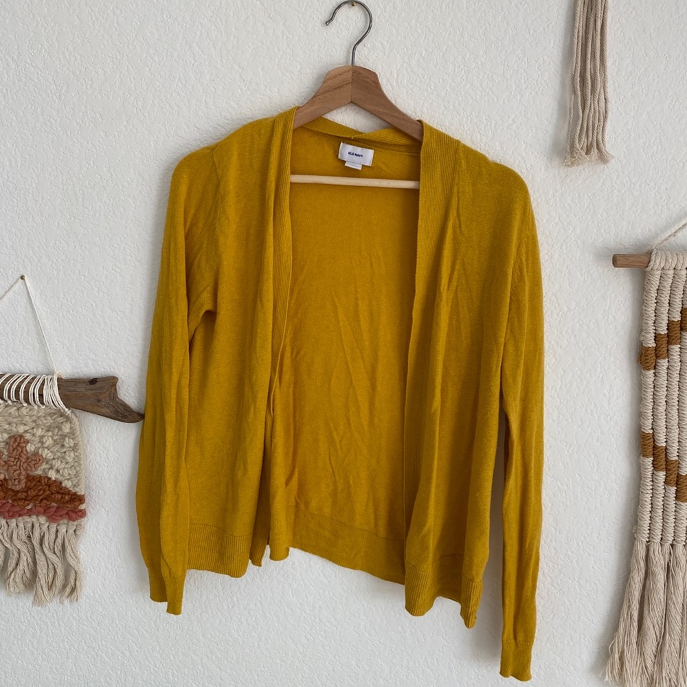 Mustard Cardigan